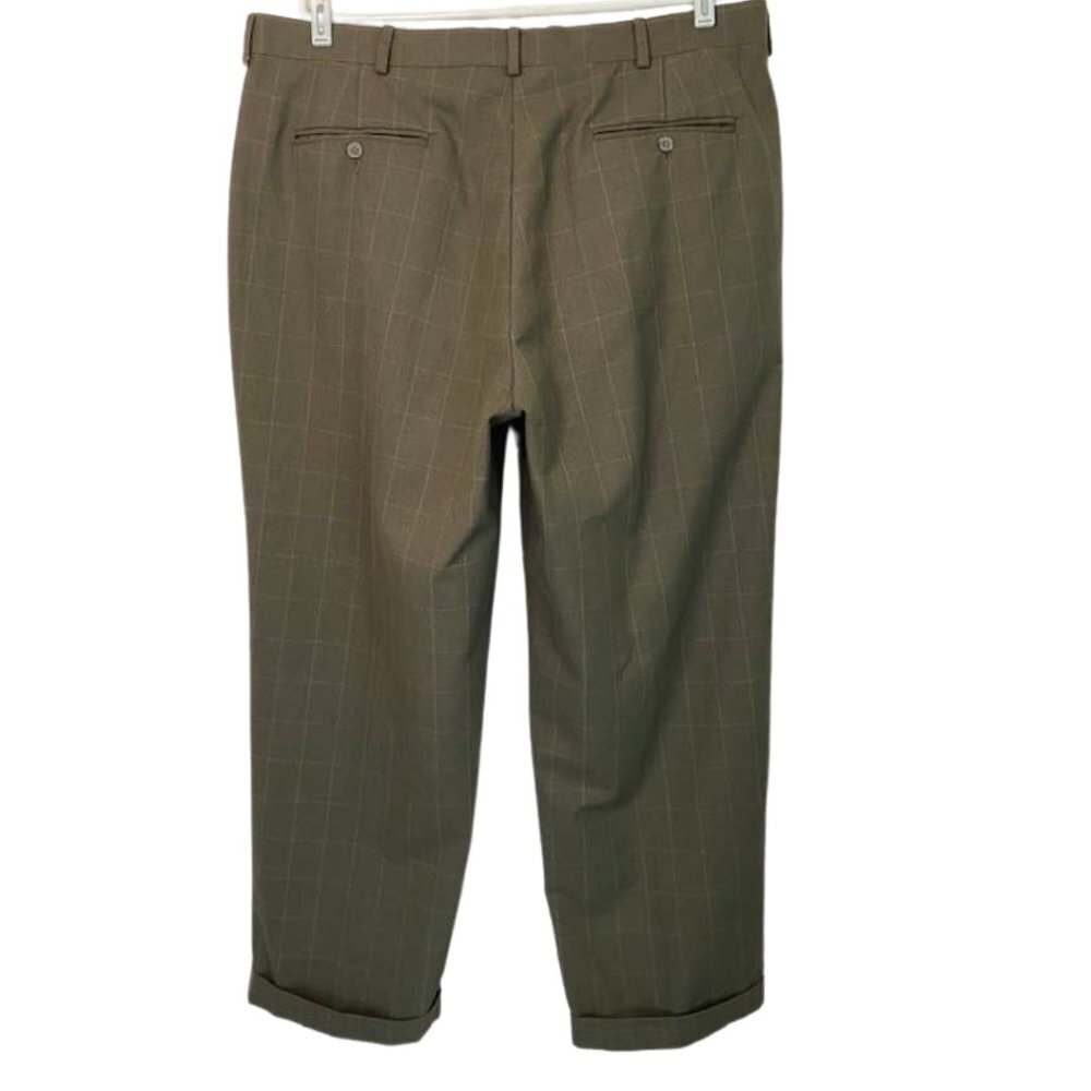2 for $15 George Cuffed Ankle Dress Pants  - Size 40 x 30 - Picture 3 of 7